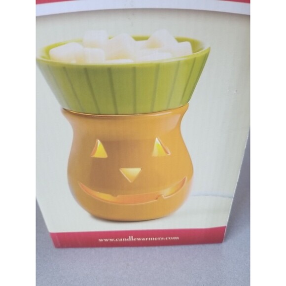 CANDLE WARMERS Etc. ILLUMINATION FRAGRANCE Jack O'Lantern Halloween - Picture 4 of 5
